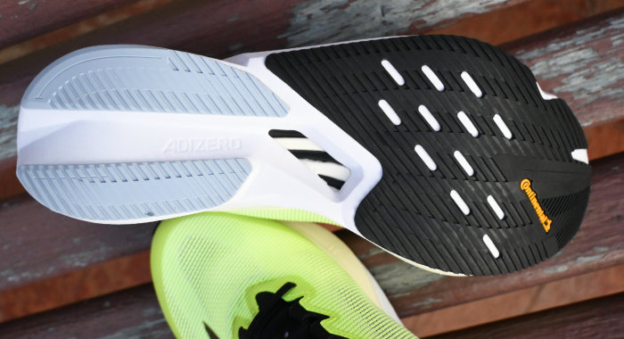 Continental rubber outsole