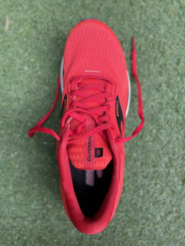 Plush and breathable upper