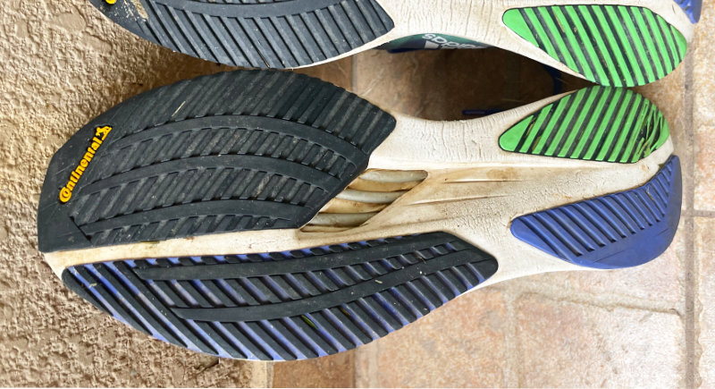 Continental rubbers offers excellent road grip