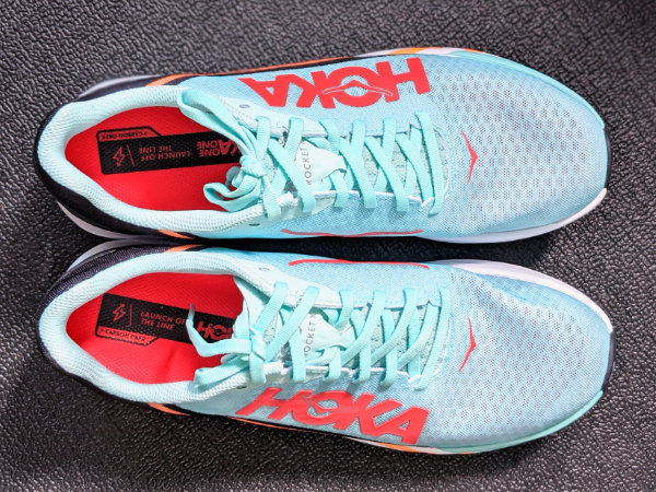 Upper is minimal and highly breathable
