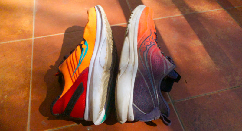 Kinvara 12 (left) and Kinvara 13 (right) side by side