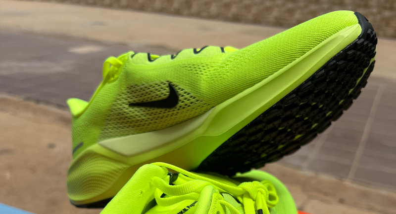 Pegasus 41 performs well in rain, on wet roads, and on trails