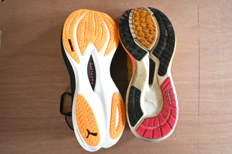 Outsoles - side by side