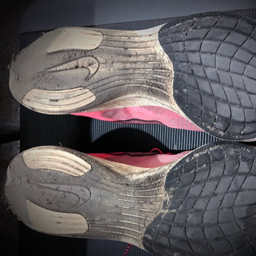 Outsole held up well, despite worn out heel