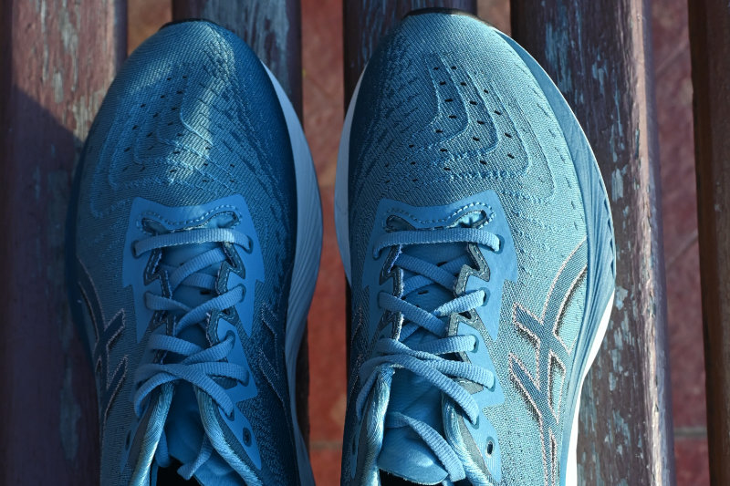 High quality upper is durable but not so breathable