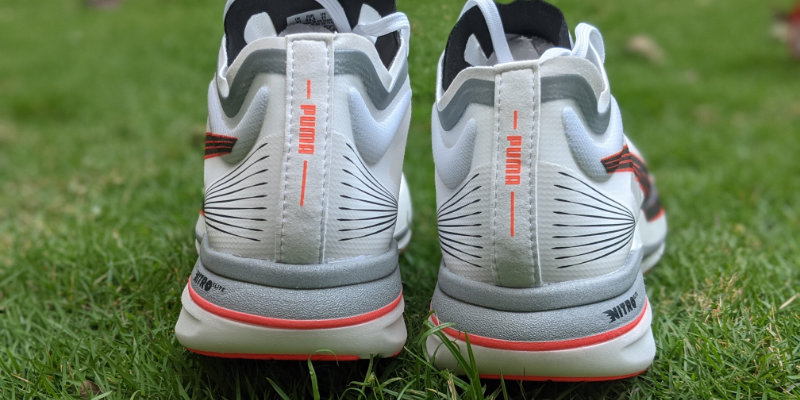 Heel support is minimal