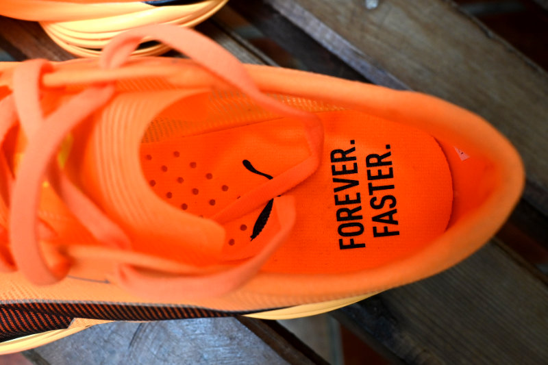 Heel area is really well done for a racer