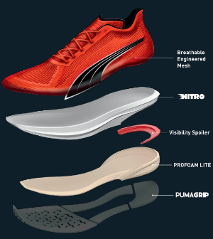 Layered midsole (source:puma.com)