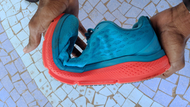 Highly flexible midsole