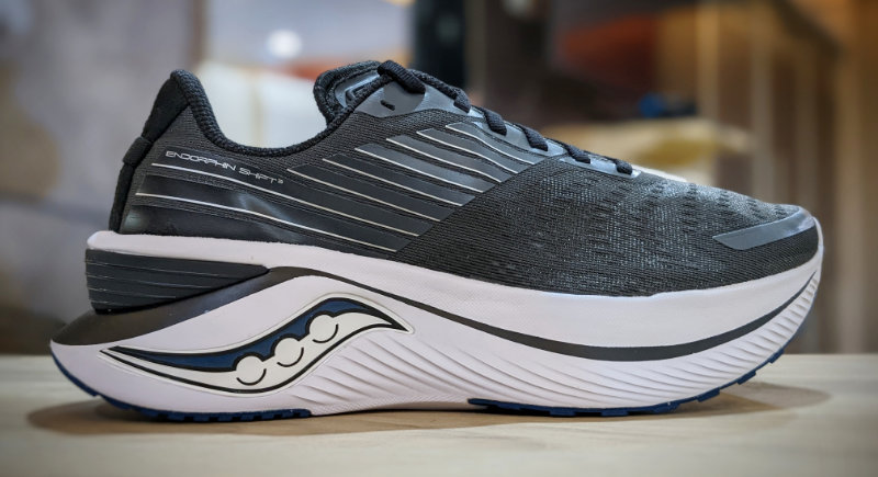 High stack, but firmly cushioned for versatility