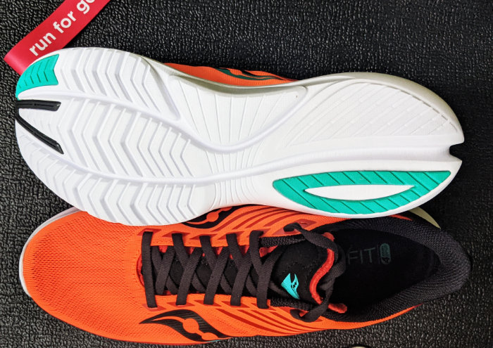 Midsole is fully exposed